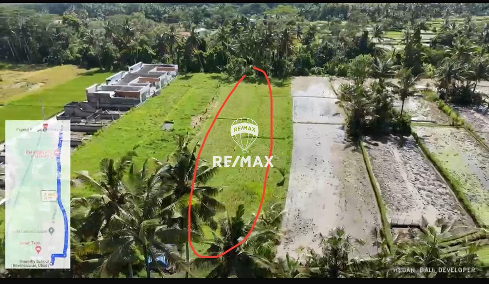 Land For Leasehold At Pejeng Kangin Tampak Siring Near International School