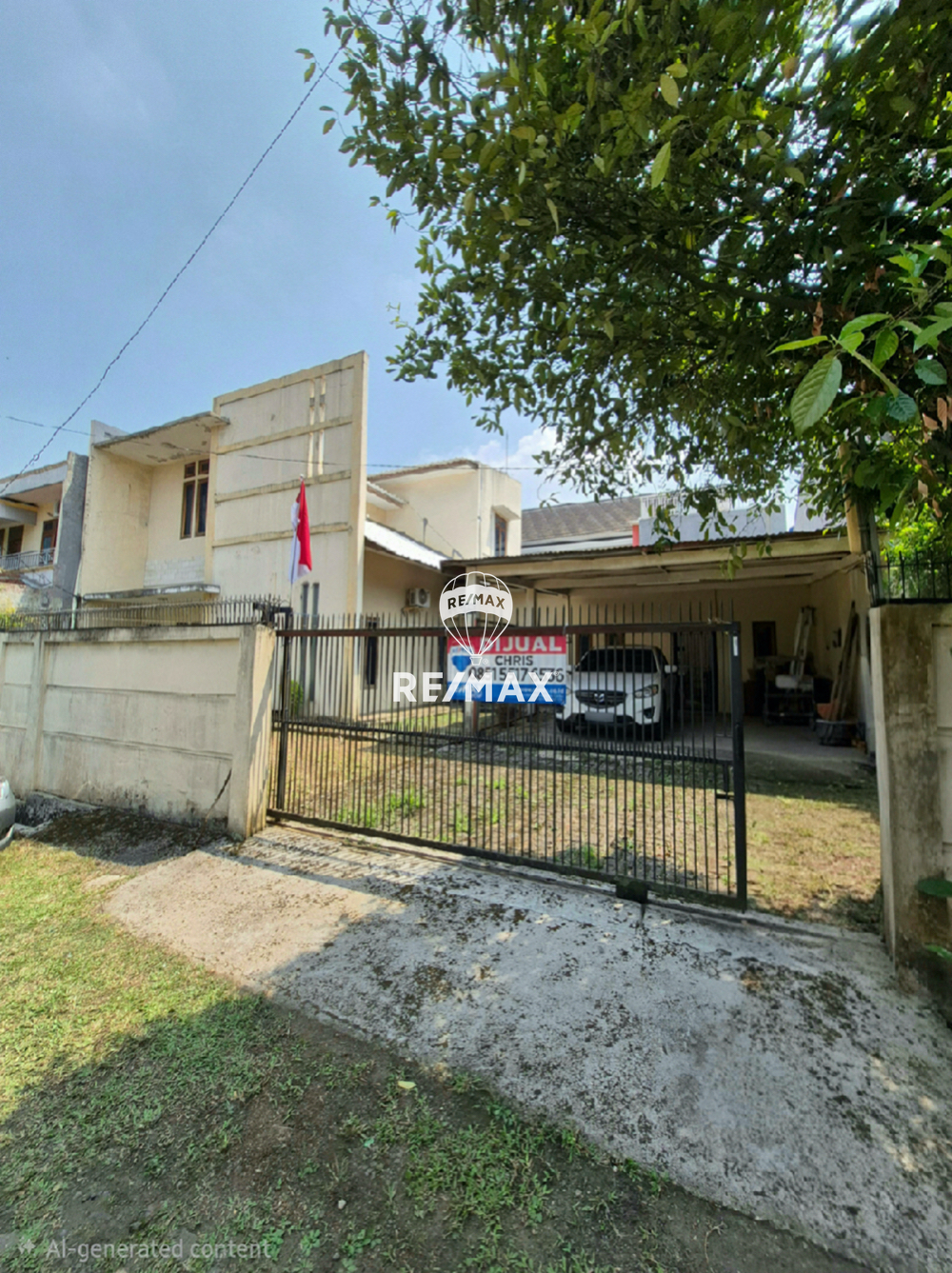 #0181 DIJUAL RUMAH DI KOMPLEKS BARANANGSIANG INDAH BOGOR