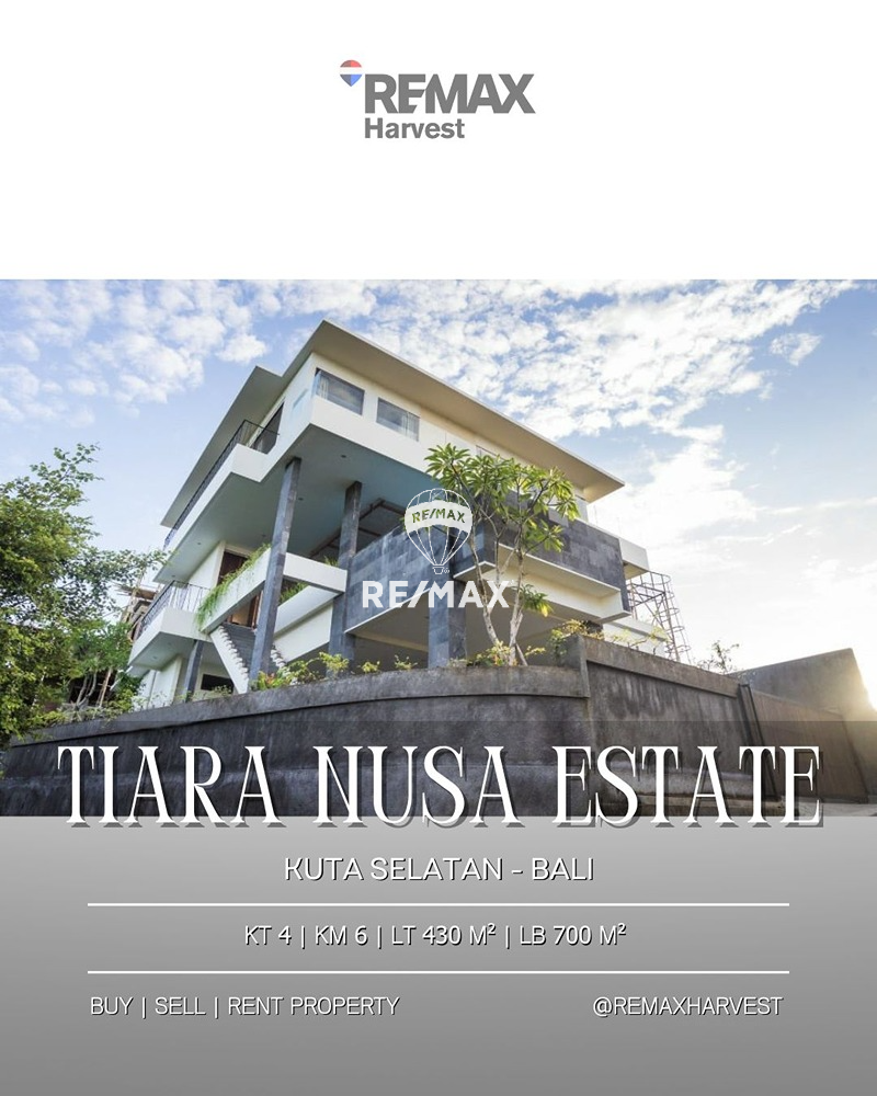 DIJUAL CEPAT VILLA MEWAH KAWASAN PREMIUM DI TIARA NUSA ESTATE KUTA SELATAN BALI